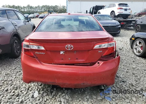 2012 Toyota Camry Base z USA, uszkodzony, nr VIN 4T1BF1FKXCU618585